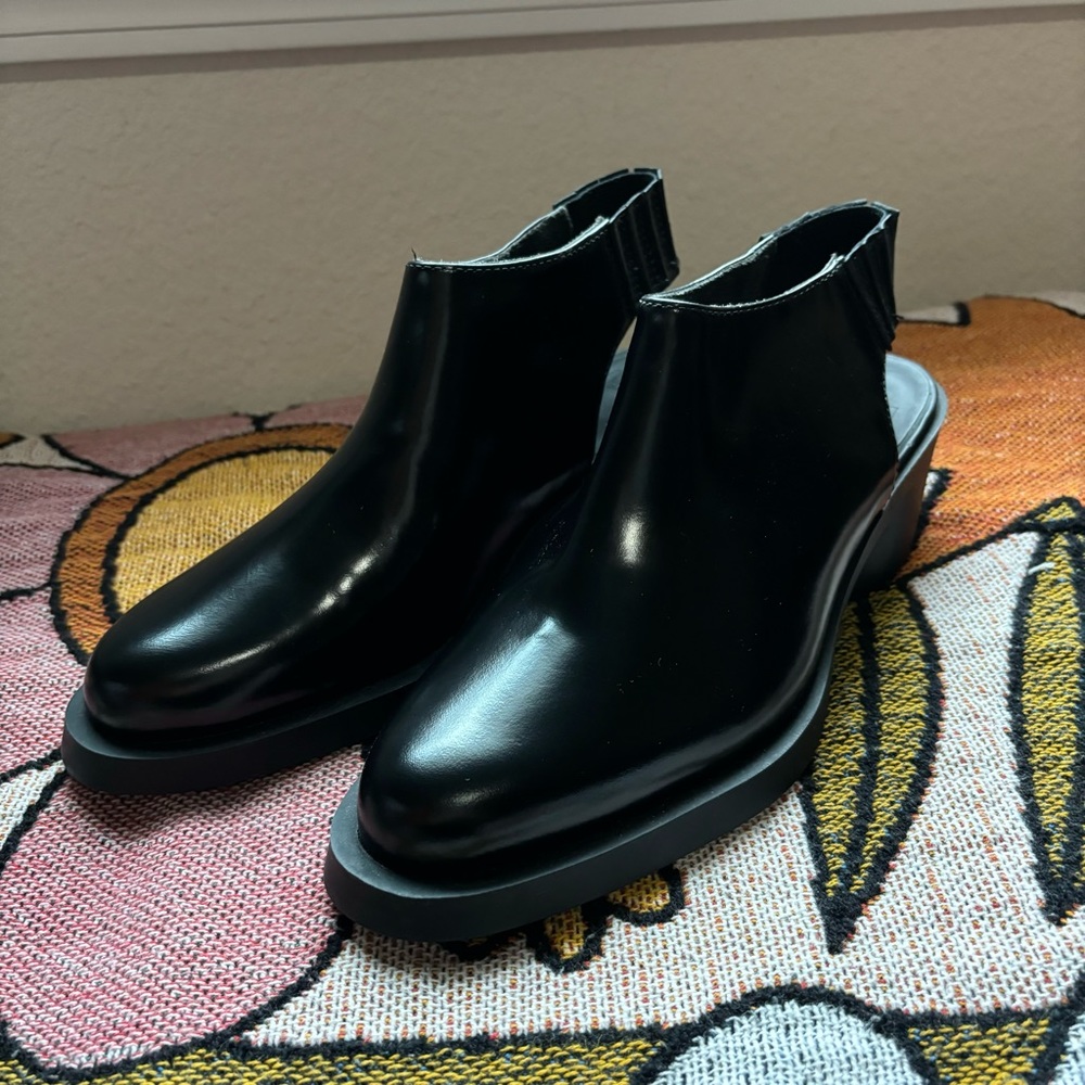Camper Bonnie sling back mules